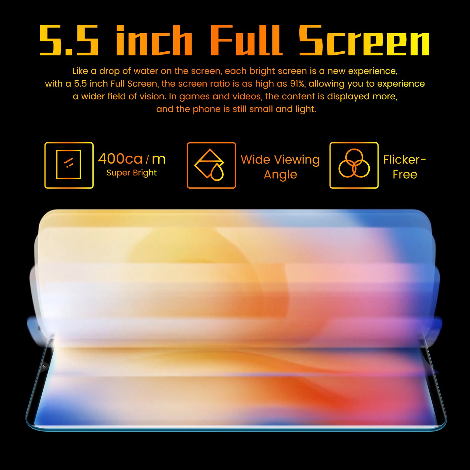 Wholesale M3pro 6G+128GB phone 6.5 inch full screen GPS face access mobile phone